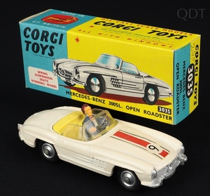 Corg toys 303s mercedes benz 300sl open roadster cc443 front