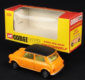 Corgi toys 204 morris mini minor ee676 back