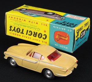 Corgi toys 228 volvo p1800 ee682 back