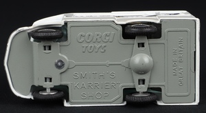 Corgi toys 413 smith's karrier bantam mobile butcher's van ee685 base