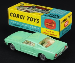 Corgi toys 320 ford mustang ee686 back