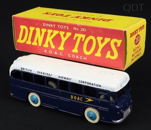 Dinky toys 283 boac coach ee693 front