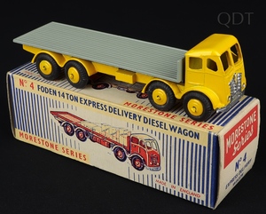 Morestone models 4 foden delivery express truck ee696 front