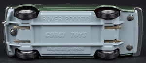 Corgi toys 275 rover 2000 ee707 base