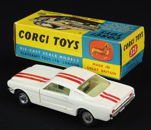 Corgi toys 325 ford mustang competition ee699 back