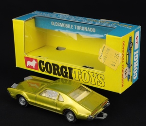Corgi toys 276 oldsmobile toronado ee705 back