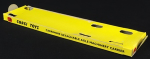 Corgi toys 1131 carrimore detachable axle machinery carrier ee713 plinth