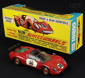 Corgi toys 344 ferrari 206 dino sport ee715 front