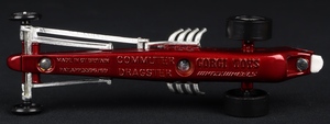 Corgi toys 161 santa pod raceway's commuter dragster ee716 base