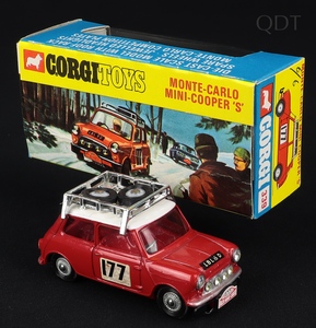 Corgi toys 338 monte carlo mini cooper s ee717 front