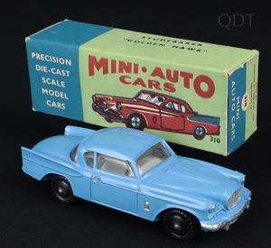 Corgi milton 310 studebaker golden hawk ee728 front