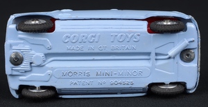 Corgi toys 226 mini ee731 base