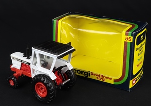 Corgi toys 55 david brown tractor ee743 back