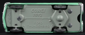 Corgi toys 214 ford thunderbird ee752 base