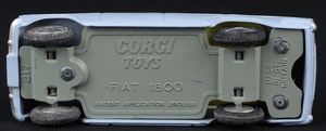 Corgi toys 217 fiat 1800 ee753 base