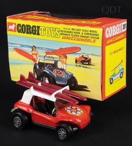 Corgi toys 381 beach buggy ee758 front