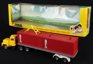 Orgi toys 1106 mack container truck acl ee772 back