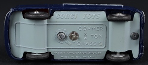 Corgi toys 464 commer police van ee788 base