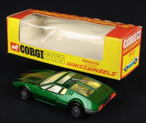 Corgi toys 203 mangusta de tomaso ee780 back