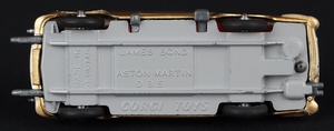 Corgi toys 261 james bond aston martin ee781 base