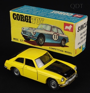 Corgi toys 345 mgc gt ee783 front