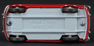 Corgi toys 327 mgb gt ee784 base