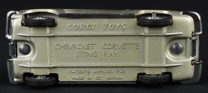Corgi toys 310 chevrolet corvette ee785 base