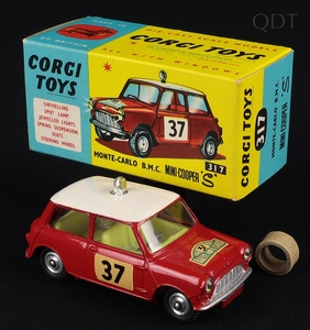 Corgi toys 317 monte carlo bmc mini cooper ee786 front