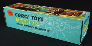 Corgi toys gift set 35 london passenger transport set ee789 box