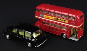 Corgi toys gift set 35 london passenger transport set ee789 bus taxi