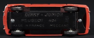 French dinky junior 101 peugeot 404 ee810 base