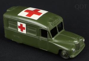 Dinky toys 30hm daimler military ambulance ee818 front