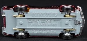 Corgi toys 300 corvette stingray ee826 base