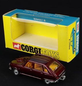 Corgi toys 260 renault 16 ee836 back