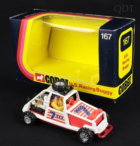 Corgi toys 167 u.s. racing buggy ee837 front