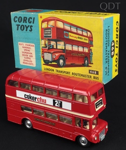 Corgi toys 468 london routemaster bus cokerchu ee860 front