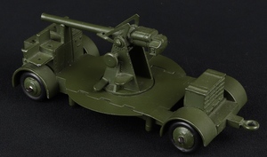 Dinky toys 161b anti aircraft gun trailer ee867 back