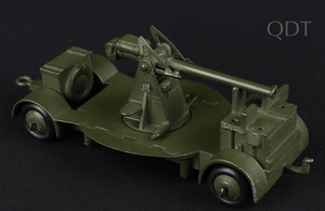 Dinky toys 161b anti aircraft gun trailer ee867 front