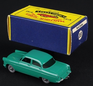 Matchbox models 33a ford zodiac ee874 back