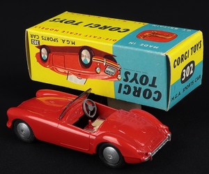 Corgi toys 302 mga sports car ee900 back