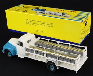 French dinky toys 586 citroen 55 laitier milk truck ee910 back