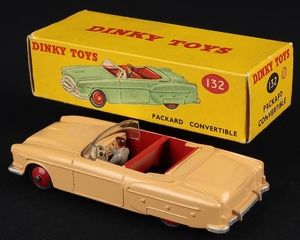 Dinky toys 132 packard convertible ee906 back