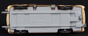 Corgi toys 261 james bond aston martin db5 ee920 base