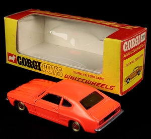 Corgi toys 31103 litre v6 ford capri ee924 back