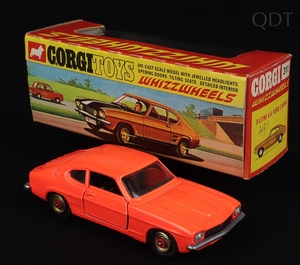 Corgi toys 31103 litre v6 ford capri ee924 front