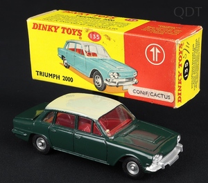 Dinky toys 135 triumph 2000 promotional ee930 front