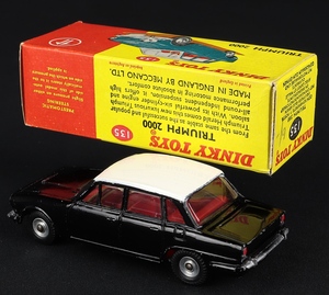 Dinky 135 triumph 2000 ee931 back