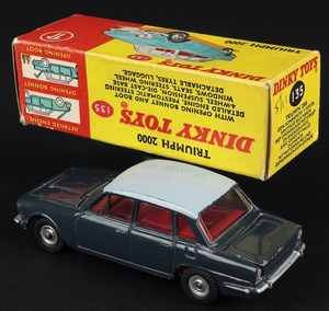 Dinky 135 triumph 2000 ee932 back