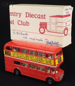 Corgi toys 469 routemaster bus coventry diecast model club ee945 front