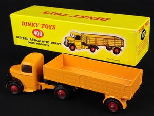 Dinky toys 409 bedford artic lorry ee958 back